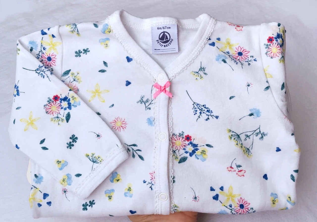 Pyjama fin Petit Bateau 6 mois